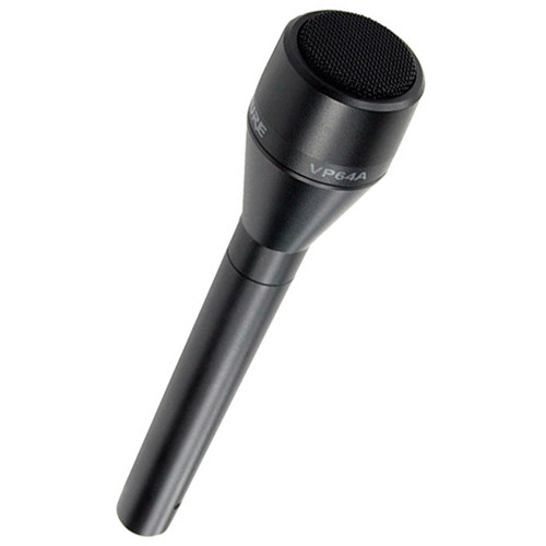 Shure VP64A omnidirectional reporter microphone